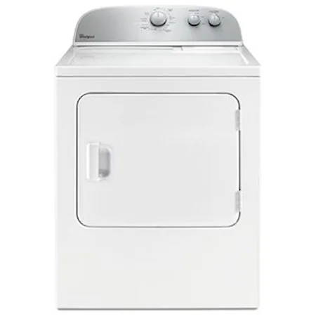 5.9 cu. ft. Top Load Electric Dryer with Flat Back Design